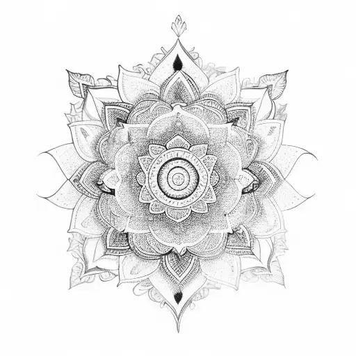 Lotus Mandala Libra Home Love Healing