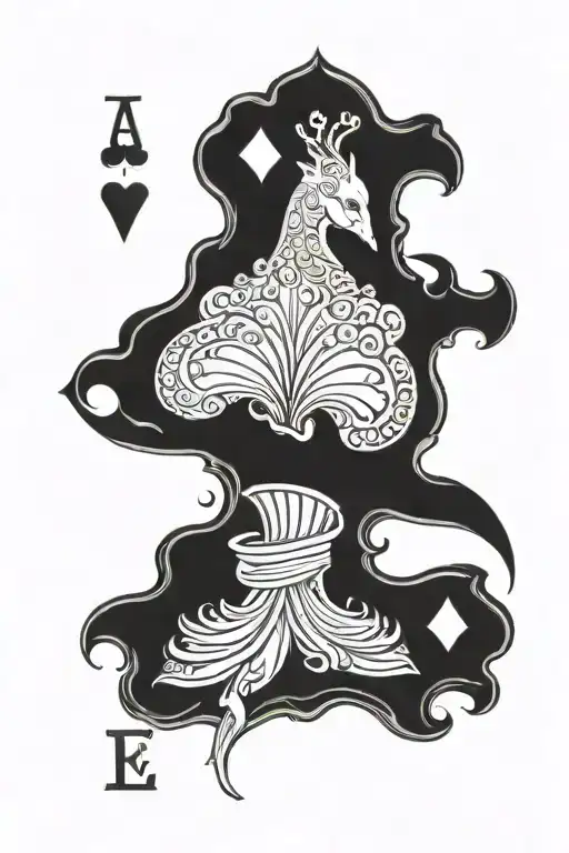 Playing Card With Logo Combined