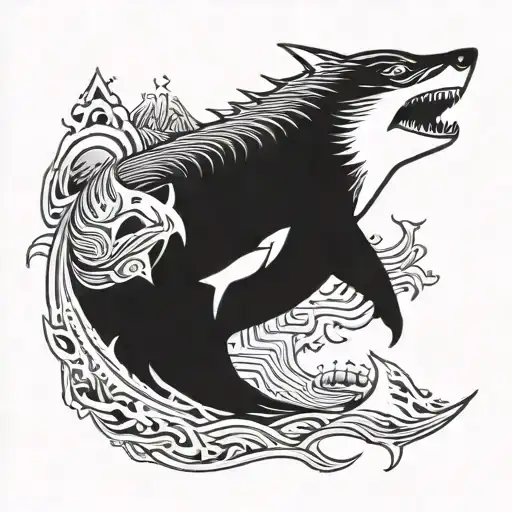 Shark Wolf Bear