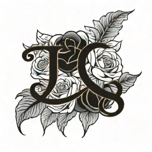 Name Rocio With Brazilian Calligraphy And A Rose
