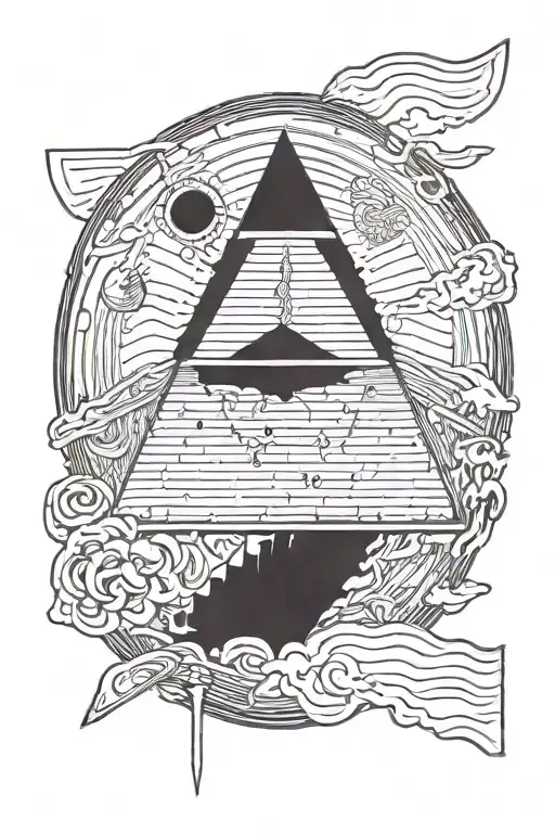 Pink Floyd In Black Grey