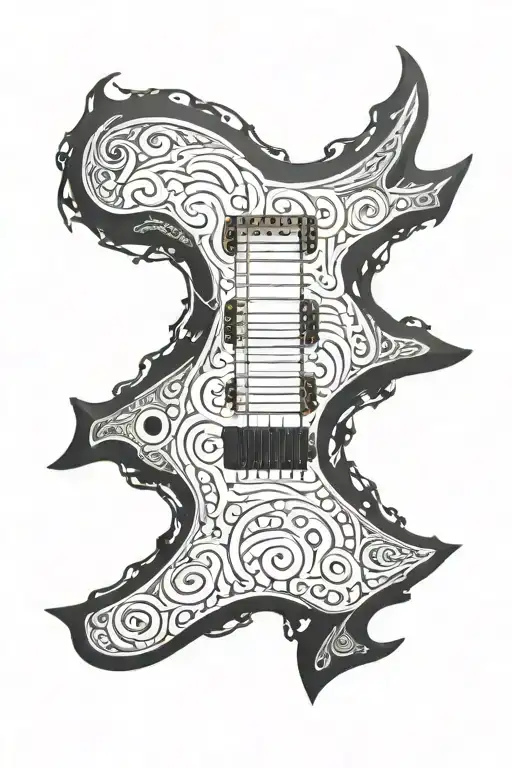 Ibanez Jem Guitar With Snake Wrapped
