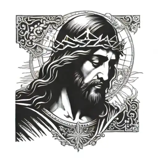 Jesus Christ And San Judas