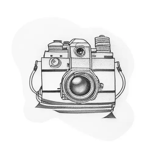 Camera With An Airplane