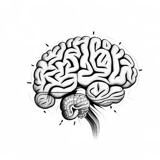 Brain With Ceeder Tree