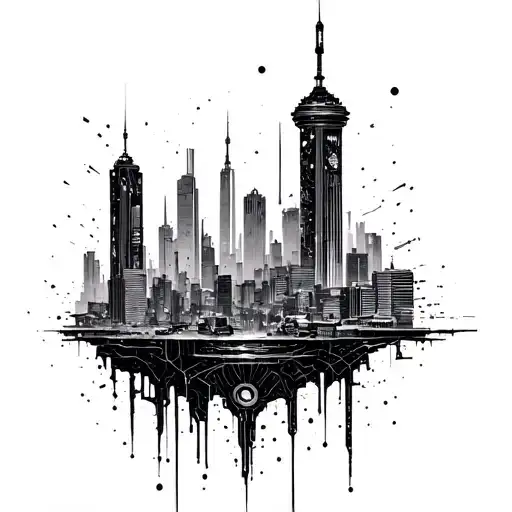 Cyberpunk Tokyo City