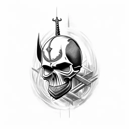 Skull Of A Knight