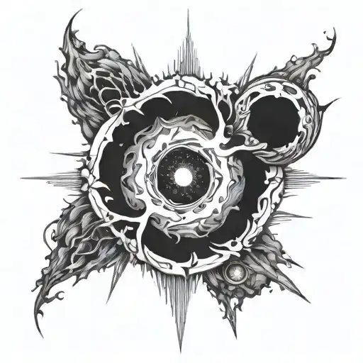 Black Hole Surrounded