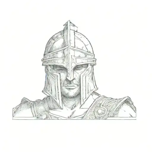 A Spartan Warrior