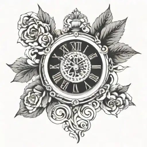 A Watch That Shows Eternity And Loyalty On The Shoulder