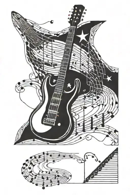 Guitar Fret Bored Turning Into Dna Double Helix