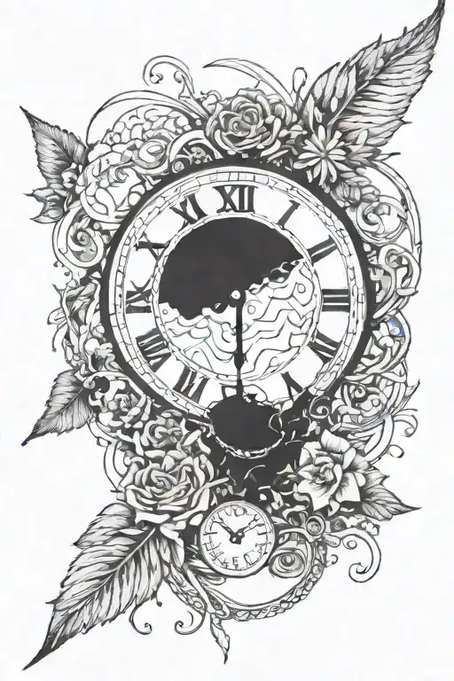 A Clock Inspirated In The Song Of Coldplay Called Clocks