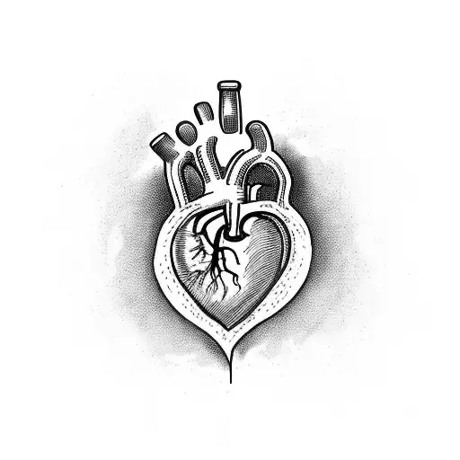 A Gory Scene Of A Chef Cooking A Human Heart Over A Fire