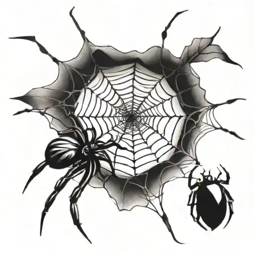 Spider And Web