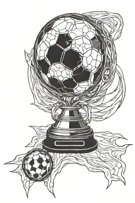 Europa League Football Trophy