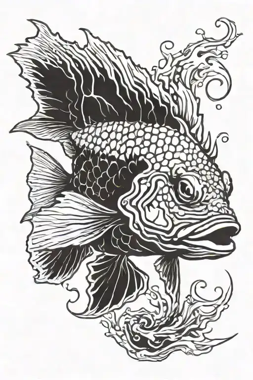 Scorpion Fish Jumping