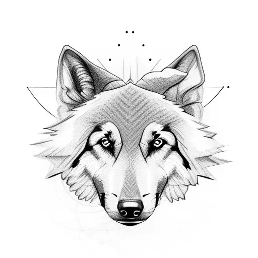 Shepherd Dog And Mountains