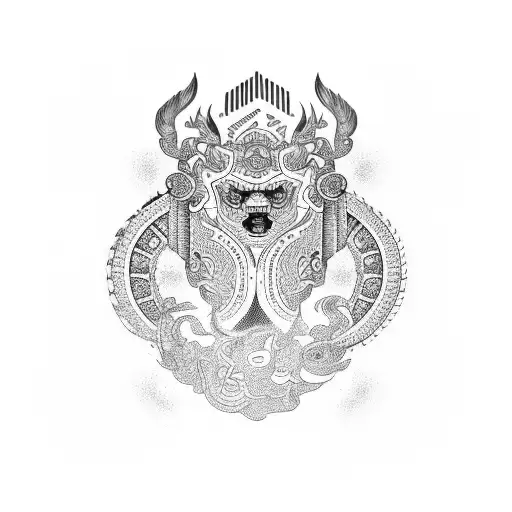 Sleeve Incorporating South Korean And Mexican Culture