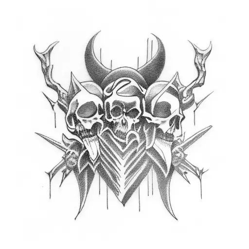 Gothic Heavy Metal Full Sleeve