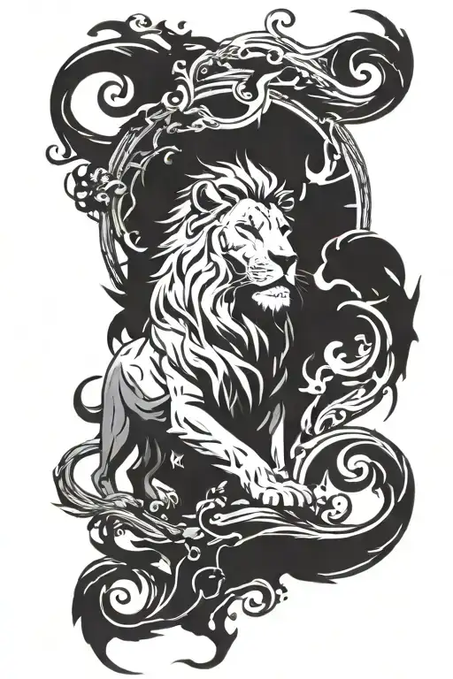 Aslan Ve Defne Word Surrounded