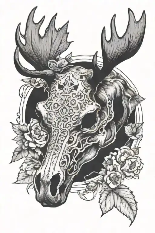 Moose Skull