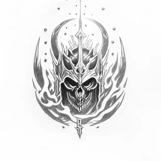 Lich King Throne Black Fire Consummed