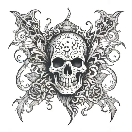 Spooky Fun Tattoo Design