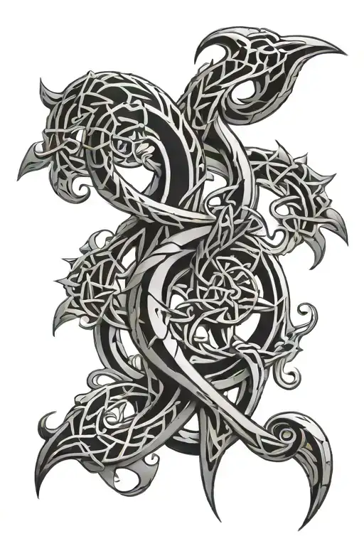 Biomechanical Celtic Sleeve