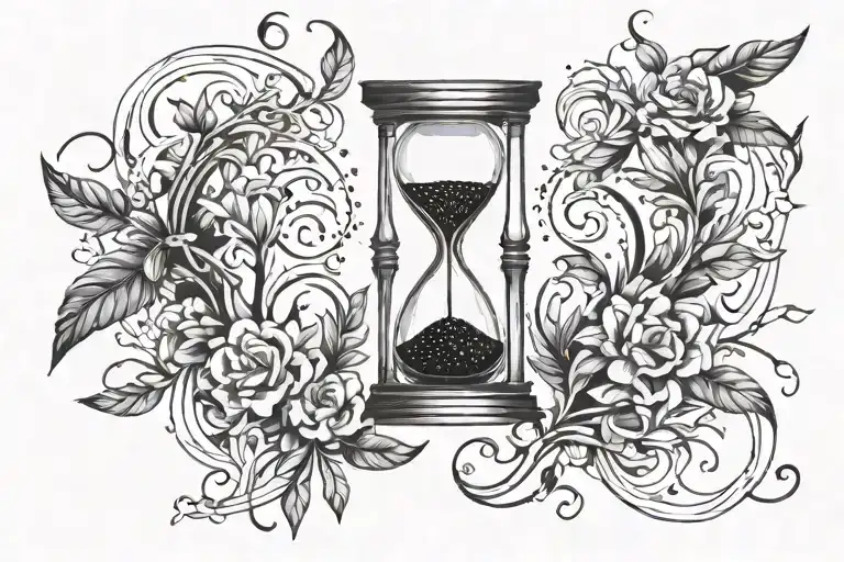 Broken Hourglass Minimal