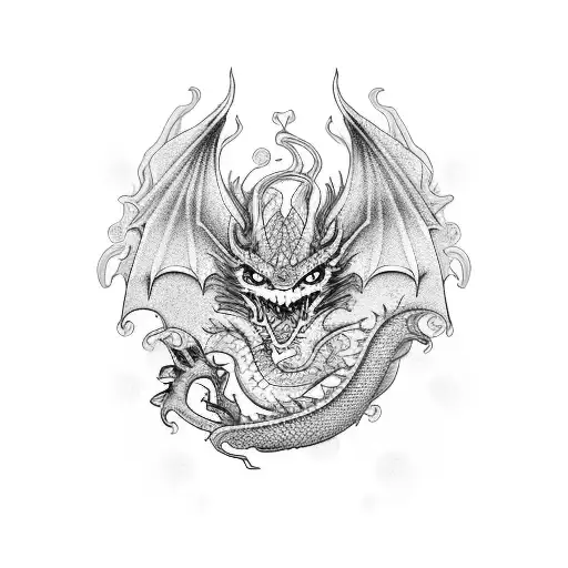 Dragon Japon Sexy Mujer Amante Muerte Tribal Manga Completa Fairy Ethereal