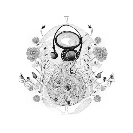 Music Transforming Into Nature