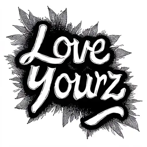 Love Yourz J Cole Cursive Font