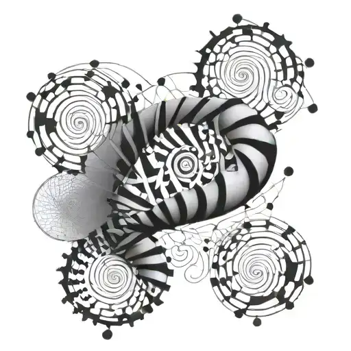 Incorporate A Fibonacci Spiral Into A Dna Double Helix Design
