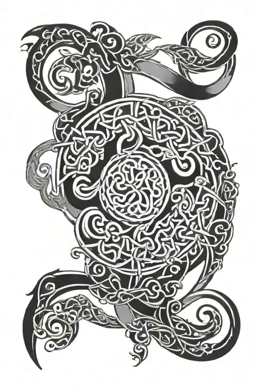 Celtic Tattoo Steeped In Mythology