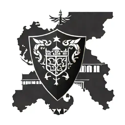 Independent Rivadavia Shield With The Gates Of General San Martin Park In The Background