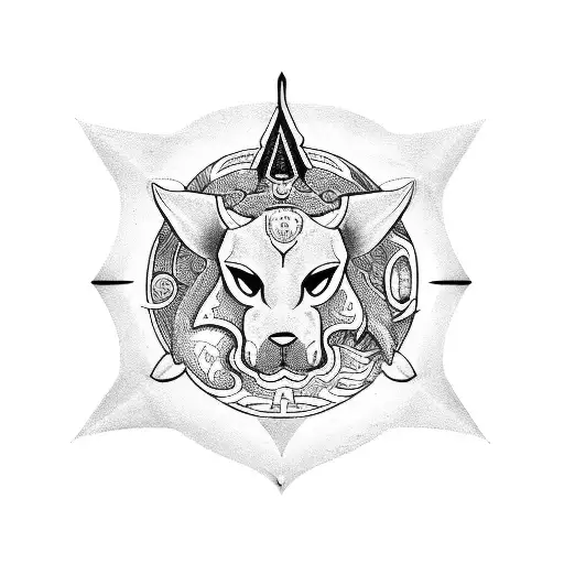 Generate A Tattoo Design That Incorporates Elements From Both The Gemini And Cancer Zodiac Signs