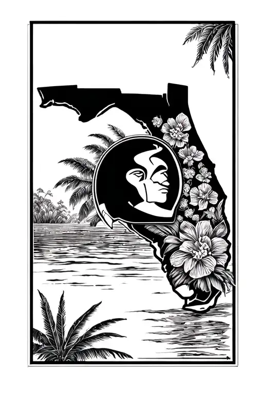 Florida State Outline