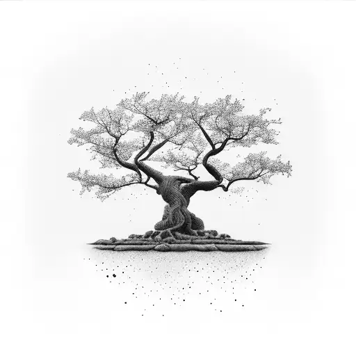 Oak Tree Into Lightning Sleev