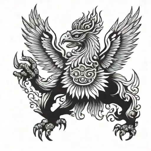 Slavic Symbol Garuda