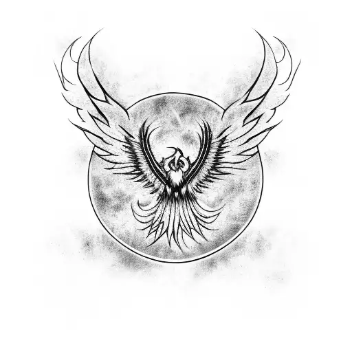 A Fierce Phoenix Rising From The Ashes