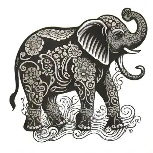 Elephant Surrounded