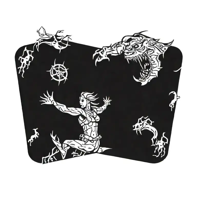 Fast Life Tattoo Design