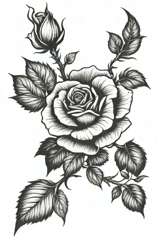 Rose Branch Tatoo
