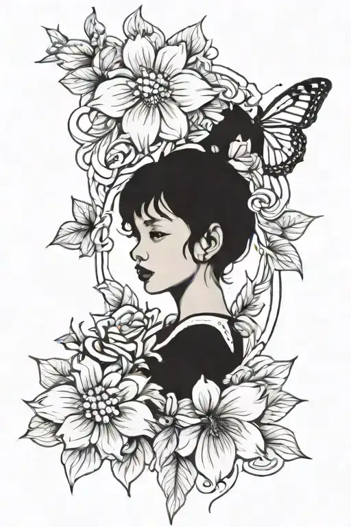 Memorial Tattoo Of My Little Sister