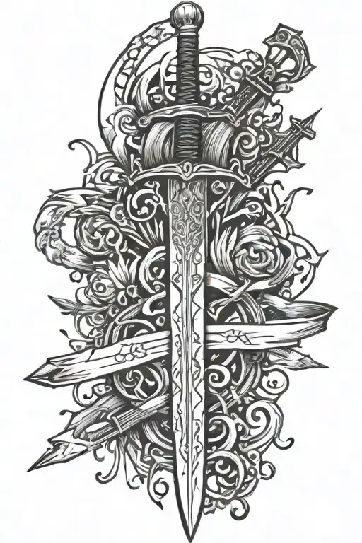 Sword With If You Want Peace Prepare For War