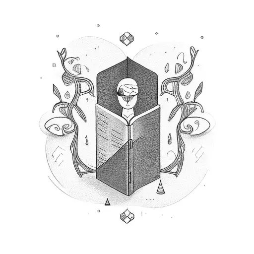 An Open Book With The Words 'Mine All Mine' Flowing Out