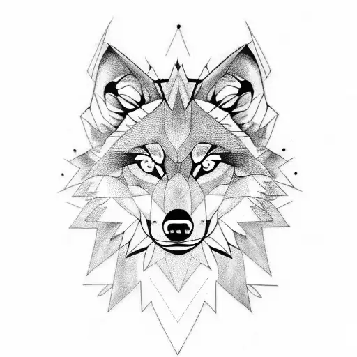 Wolf Head Geometric
