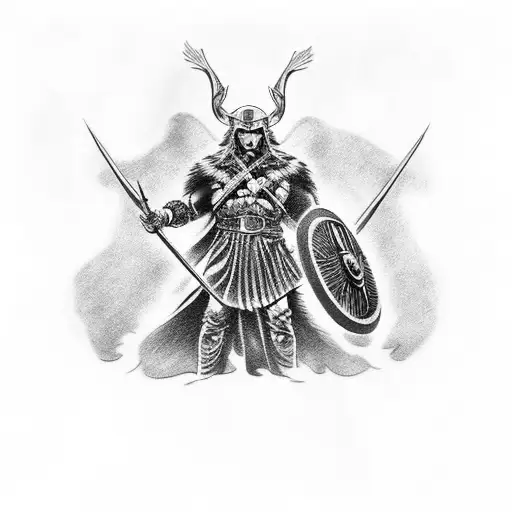 Odin With Raven Death Or Dishonor