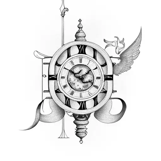 Long Grandfather Clock