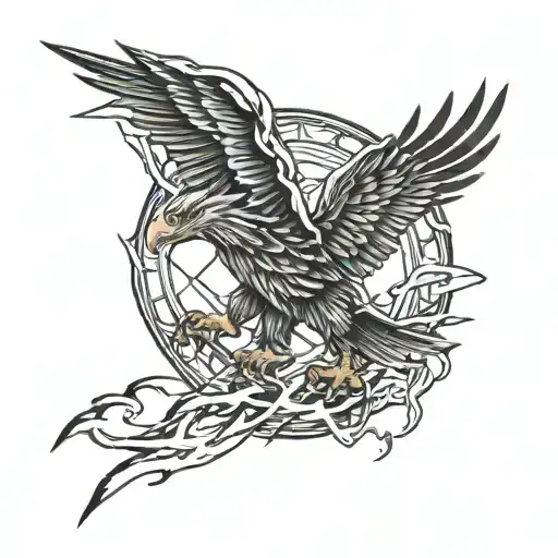 Lightning And War Eagle